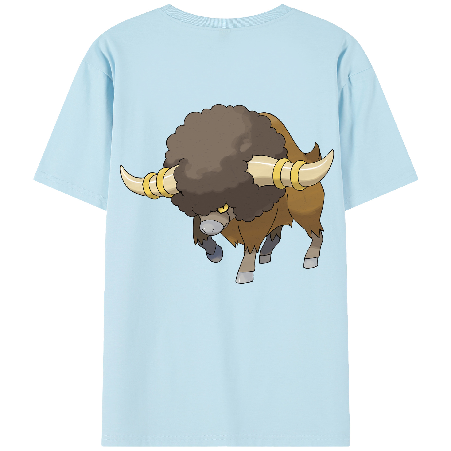 （画像用） ポケットモンスター Pokémon 綿100％半袖Tシャツ（背面プリント）